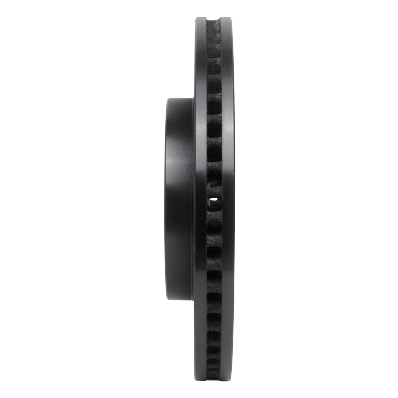 Chevrolet Captiva Brake Rotor (1) - Front Left - R1 Concepts - Drilled & Slotted - Black - `07-`15
